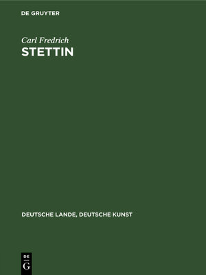 cover image of Stettin